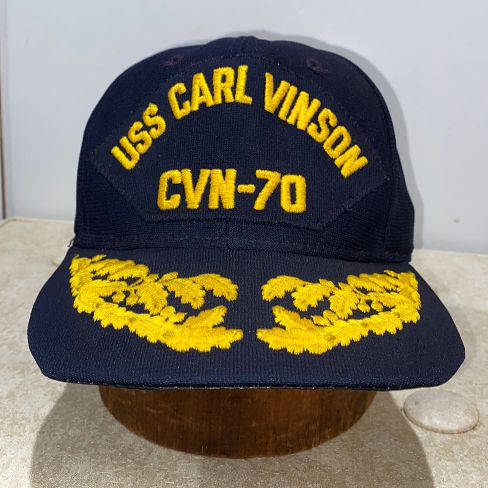 Vintage USS CARL VINSON CVN-70 SnapBack Hat